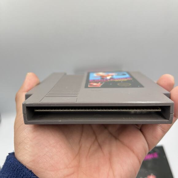 Excitebike Nintendo NES 1985 CIB Black Box Circle Seal Cleaned & Tested - Picture 10 of 14